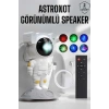 Astronot Görünümlü Projeksiyon Speaker Taşınabilir