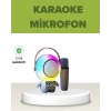 Astronot Tasarımlı Bluetooth Speaker Ve Kablosuz Mikrofon Karaoke Seti