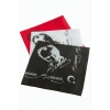 Atatürk İmzalı Desenli Keten Bandana 50*50