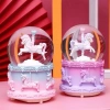 Mini Boy Işıklı Unicorn Kar Küresi