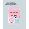 Atm Tasarımlı Pembe Işıklı Sesli Çocuk Kumbarası