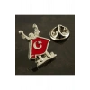 Ay Yıldız Yaka Rozet