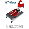 Ayaktan Çift Pistonlu Lastik Şişirme Pompası