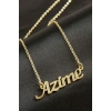 Azime isimli kolye (Kişiye Özel)