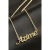 Azime isimli kolye (Kişiye Özel)