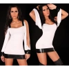 B100984 Seksi Mini Elbise