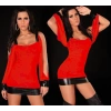 B100984 Seksi Mini Elbise