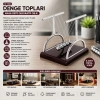 BALANCE BALLS BÜYÜK NEWTON - METAL DENGE TOPLARI MASA ÜSTÜ (4887)