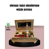 Balerinli Müzikli Takı Kutusu Piyano Tasarım Kız Çocuk Hediyelik