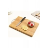 Bambu Metal Saplı Ekmek Kesme Tahtası 30x20x1,8 Cm -67459