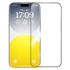 Baseus Corning İphone 15 Pro Hd Tempered Full Koruma Cam Ekran Koruyucu-(5775)