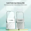 Baseus Crystal İphone 15 Plus Full Koruma Eye-protection Tempered Cam Ekran Koruyucu