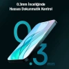 Baseus Crystal Serisi İphone 15 Plus Full Koruma Tempered Cam Ekran Koruyucu-(5775)