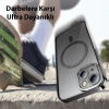 Baseus Glitter İphone 14 6.1 Magsafe Silikon Kılıf + Tempered Ekran Koruyucu Set