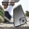 Baseus Glitter İphone 14 6.1 Renkli Kenar Silikon Kılıf + Tempered Ekran Koruyucu Set
