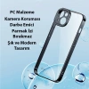 Baseus Glitter İphone 14 6.1 Renkli Kenar Silikon Kılıf + Tempered Ekran Koruyucu Set