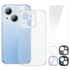 Baseus Illusion Series İphone 14 Plus 6.7 Silikon Kılıf + Tempered Ekran Koruyucu + 4x Kamera Koruyu