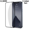 Baseus İphone 12-12 Pro 6.1 0.3mm 3d Full Tempered Cam Ekran Koruyucu 2adet Set
