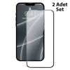 Baseus İphone 13 Mini 0.23mm Full Kavisli Ekran Koruyucu Cam 2 Adet