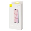 Baseus İphone 13 Pro Max 0.3mm Tempered Full Cam Ekran Koruyucu 2 Adet Set-(5775)