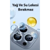 Baseus İphone 15/15 Plus İçin Sapphire Serisi Hd Cam Kamera Koruyucu
