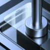 Baseus İphone 15 Pro Max Corning Serisi Silikon Kılıf + Tempered Ekran Koruyucu Set-(5775)