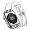 Baseus Lets Go İwatch 7 45mm 6-5-4-se 44mm Watch Ultra 49mm Bilezik Kordon Kayış