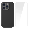Baseus Liquid Silica Gel İphone 14 Pro 6.1 Magsafe Silikon Kılıf + Tempered Ekran Koruyucu Set