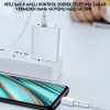 Baseus Mini White Micro Usb 4a Oppo Vıvo Dash Usb Şarj Kablosu 0.5cm-(5775)