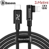 Baseus Mvp Elbow Type-c To İphone Pd 18w Hızlı Şarj Usb Kablo 1metre