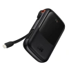 Baseus Qpow Pro Dijital Göstergeli 10000mah 20w Hızlı Şarj Powerbank İphone Lightning Kablolu