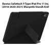 Baseus Safattach Y-type Ipad Pro 11 Inç (2018-2020-2021) Manyetik Standlı Kılıf