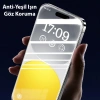 Baseus Schott İphone 15 Pro Max Full Koruma Eye-protection Tempered Cam Ekran Koruyucu-(5775)