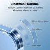 Baseus Superceramic Series İphone 14 Plus 6.7 Koruyucu Cam Kılıf+full Tempered Ekran Koruyucu Set