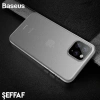 Baseus Wing Case İphone 11 Pro 5.8  Ultra İnce Lux Mat Şeffaf Kılıf
