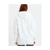 Baskılı Kapüşonlu Sweatshirt - Beyaz -