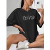 Baskılı Oversize Tshirt