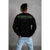 Baskılı Sweat - Siyah -
