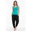 Bayan Yazlık Poly Şalvarlı Pijama 21519