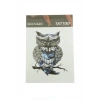 Baykuş Tattoo Dövme Sticker