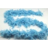 Bebek Mavisi Kabarık Tüylü Otriş Boa Dekorasyon Tüy 180 cm (4887)