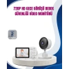 Bebek Monitörü Cry Detection Ve Hd Gece Görüş Destekli