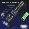 Bedotech Bd-14 10w Tg Led Alüminyum Alaşımlı Zoomlu Type-c Şarjlı El Feneri