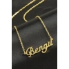 Bengü isimli kolye (Kişiye Özel)