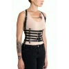 Beşli Bağlamalı Deri Göğüs Harness - Brf630