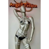 Beyaz Elastik Fantazi Jartiyer Harness