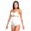 MARSİLYAN™ BEYAZ MI  2079 Yüksek Bel Desenli Double Slip Korse