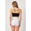 MARSİLYAN™ BEYAZ MI  2842 Lazer Dantelli Slip Korse