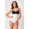 MARSİLYAN™ BEYAZ MI  2932 Double Karın Agraf Destekli Slip Lazer Korse
