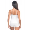 MARSİLYAN™ BEYAZ MI  5037 İp Askılı Fantazi Atlet Korse